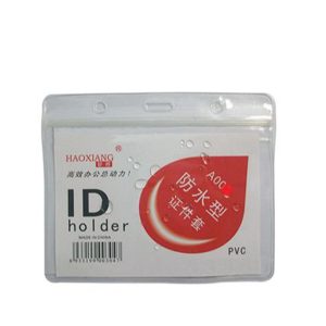 PVC ID Jackets (Card Holders) Zipper A1