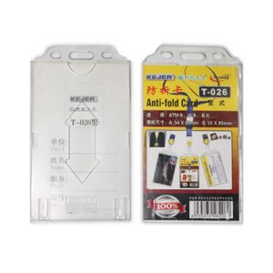 ID Jacket T026 B-1 Transparent (Card Holder)