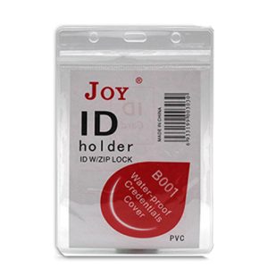 PVC ID Jackets (Card Holders) Zipper B1